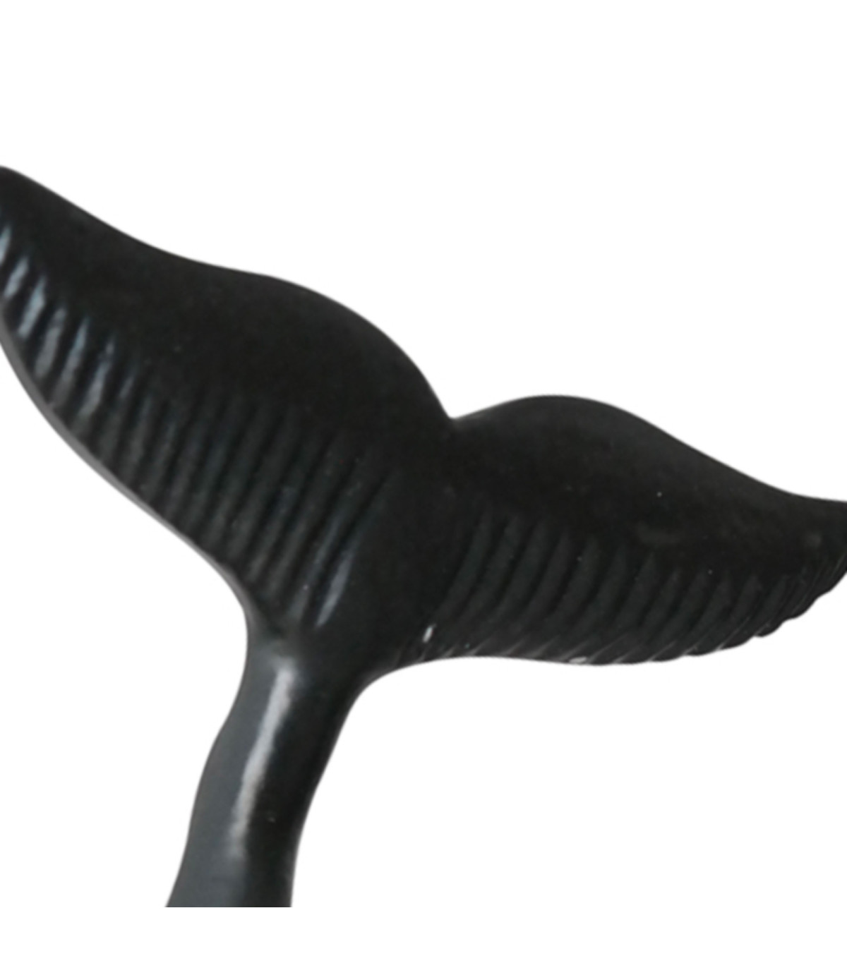 Wadiga Patère En Métal Noir Baleine