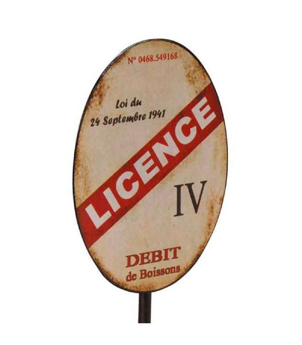 Wadiga Patère Métal Vintage 12x10x22cm