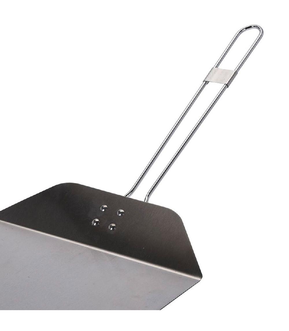 Wadiga Pelle à Pizza En Inox 25x30x63cm