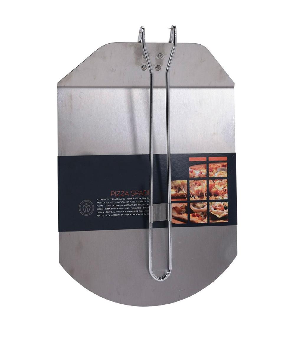 Wadiga Pelle à Pizza En Inox 25x30x63cm