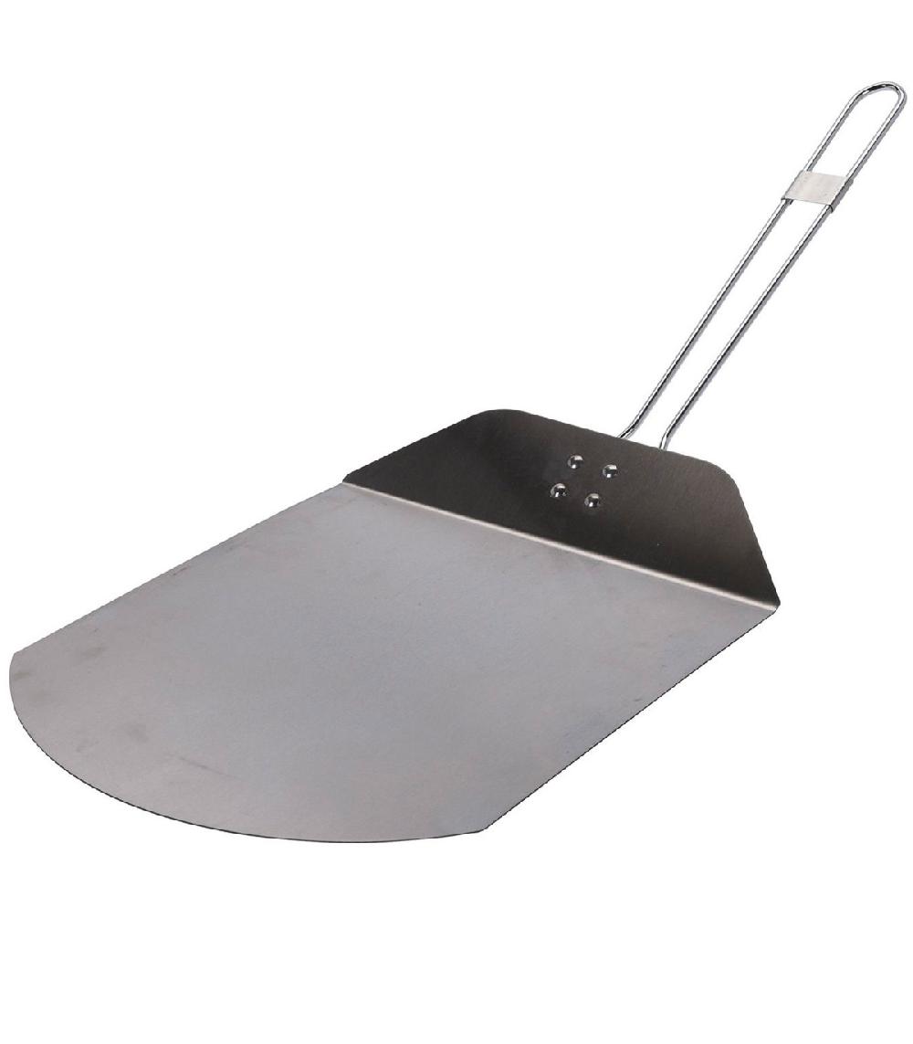wadiga Pelle à pizza en inox 25x30x63cm