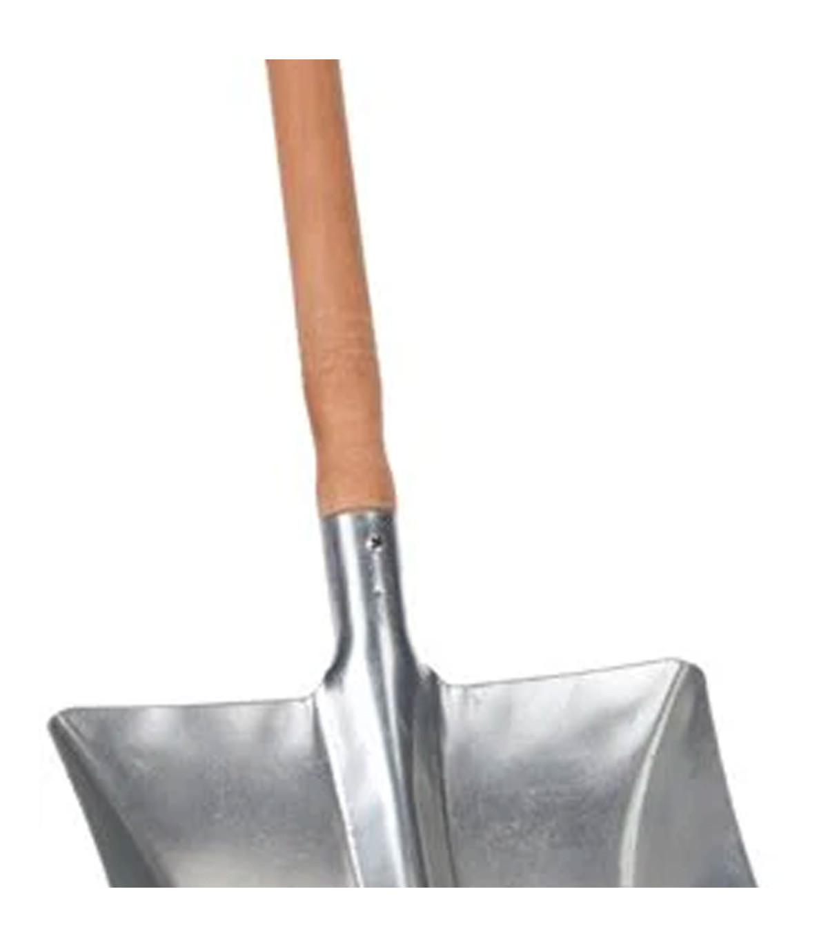 Wadiga Pelle Métal Et Manche En Bois 23x18x43cm