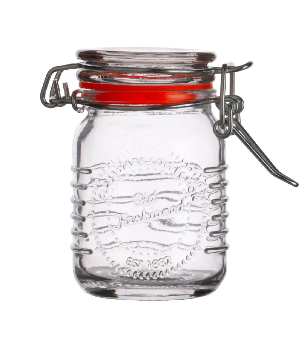 wadiga Petit pot à épices verre avec clip 70ml