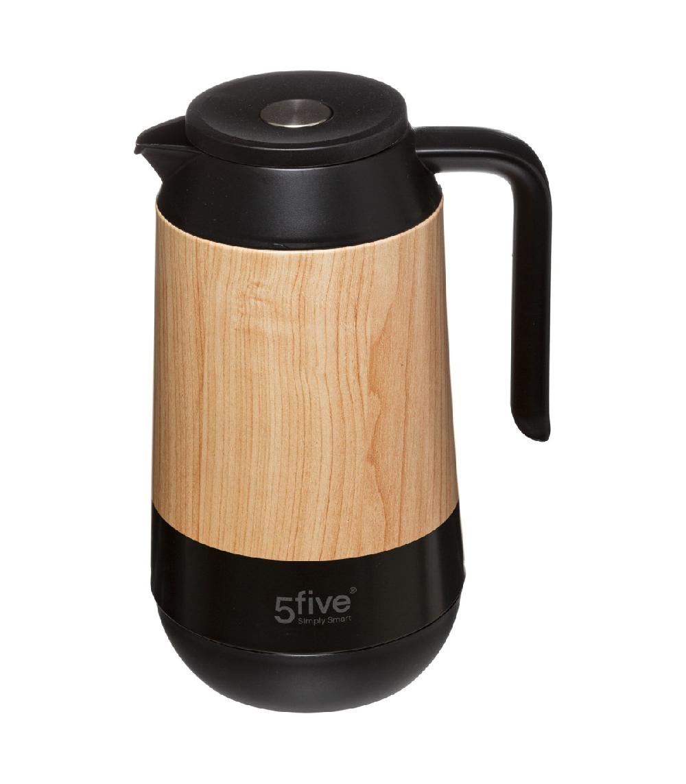 wadiga Pichet isotherme inox effet bois - 1L