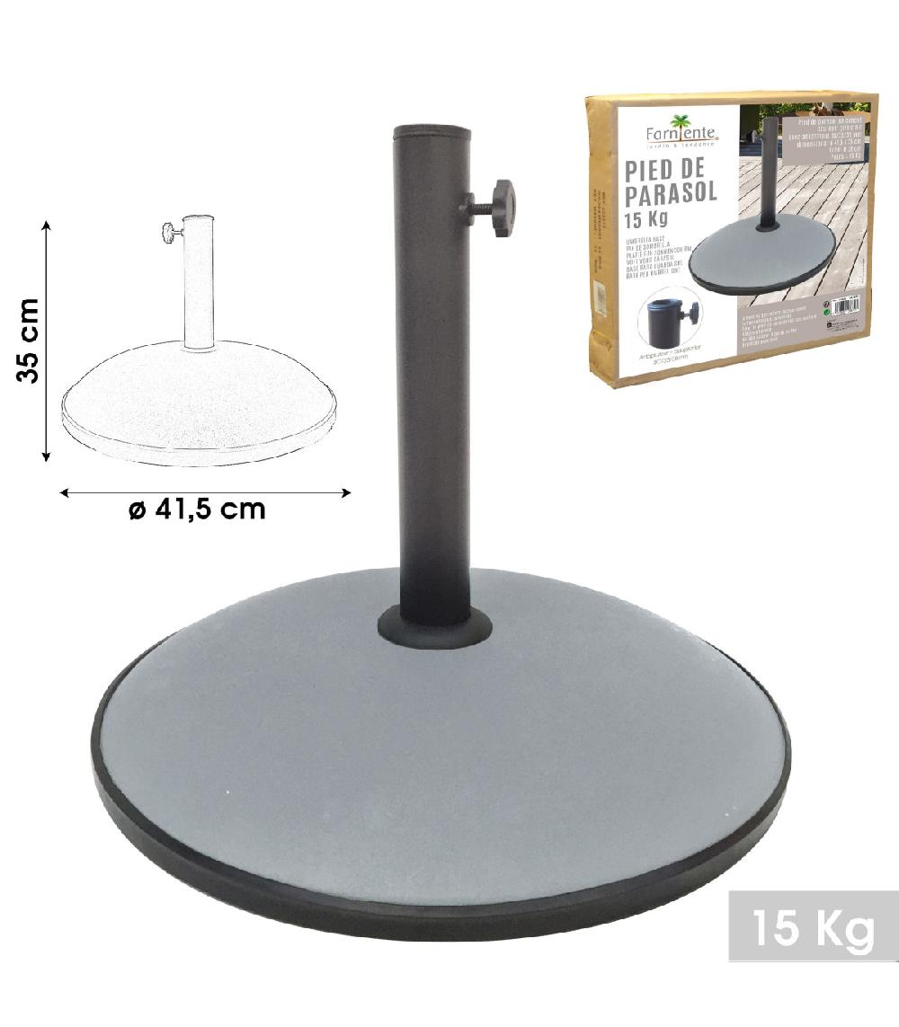 Wadiga Pied De Parasol Ciment - 15kg