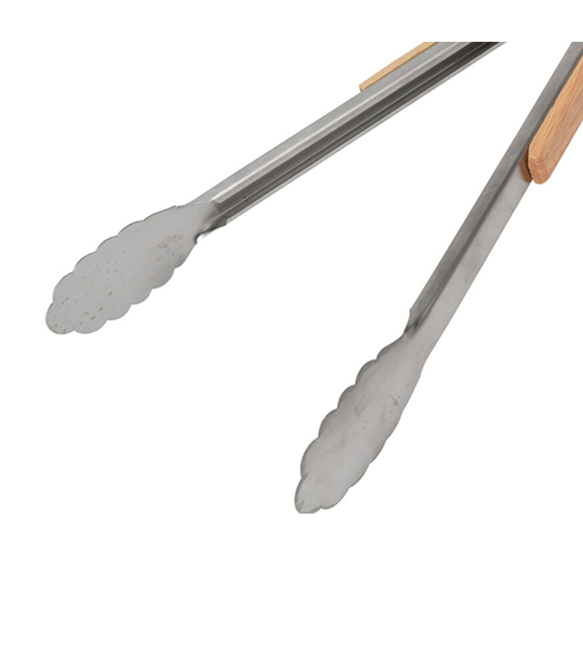 Wadiga Pince Pour Barbecue Inox Et Bambou 45cm