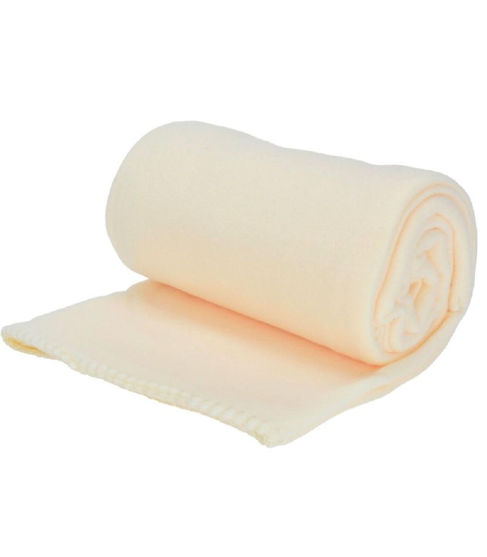 wadiga Plaid polaire beige 125x150cm