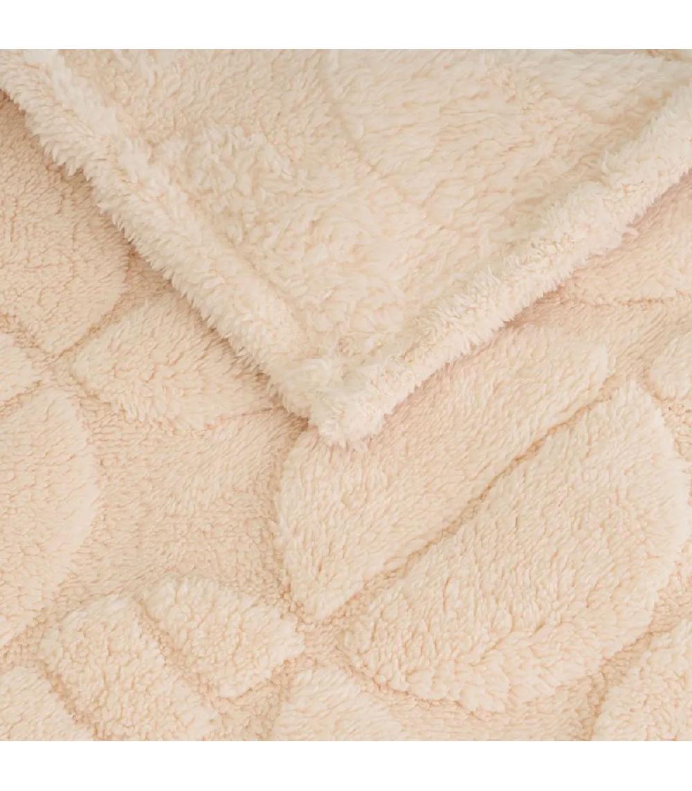 Wadiga Plaid Sherpa Beige 130x160cm