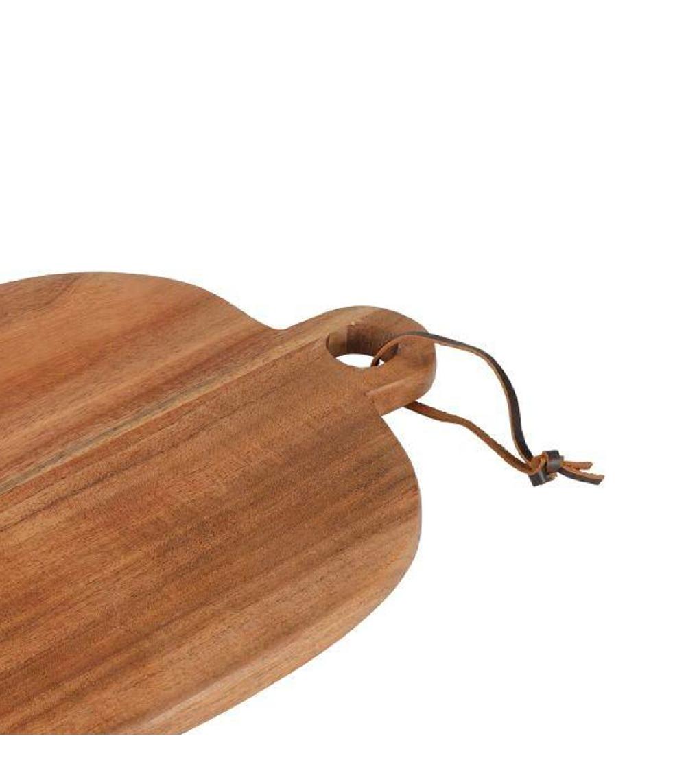 Wadiga Planche à Découper En Bois D'acacia 28x23cm