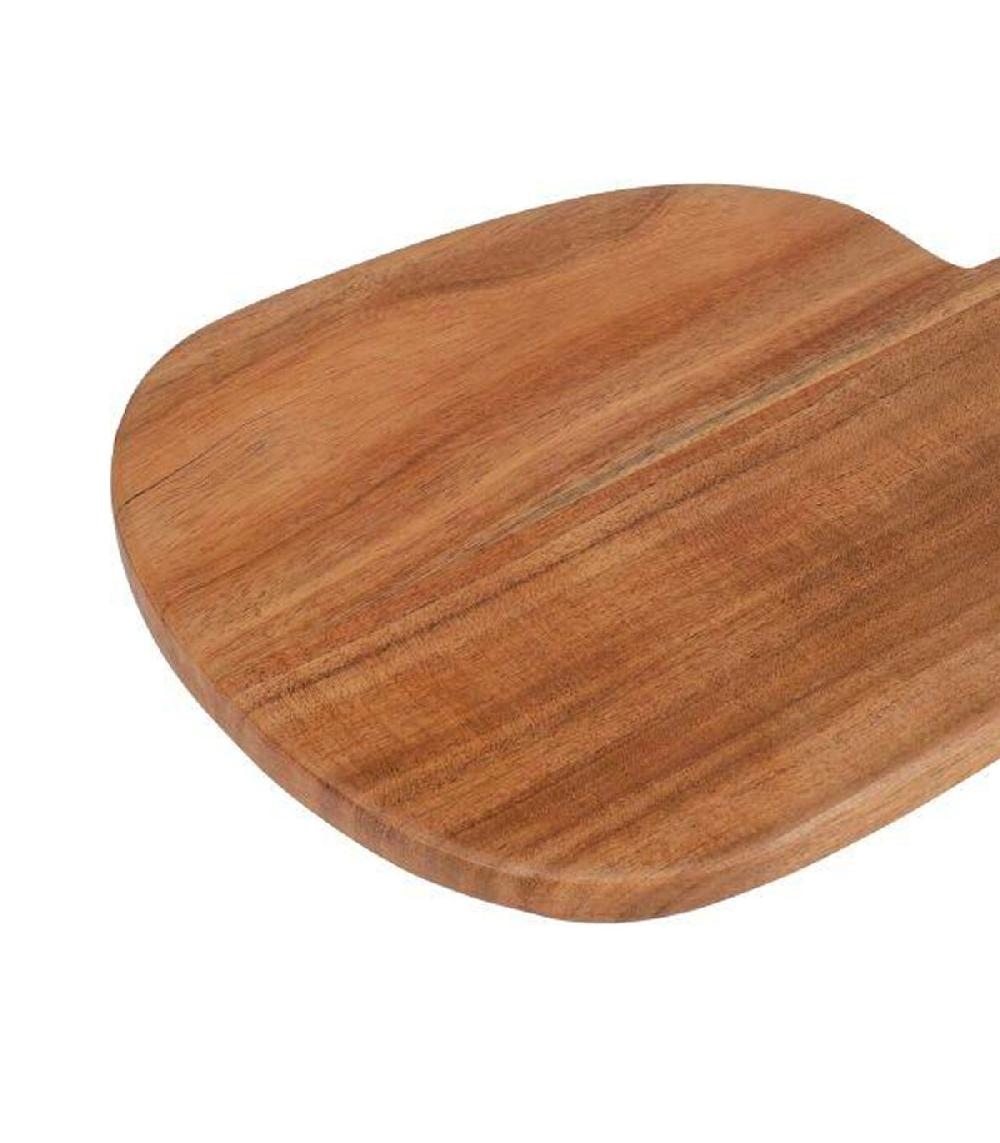 Wadiga Planche à Découper En Bois D'acacia 28x23cm