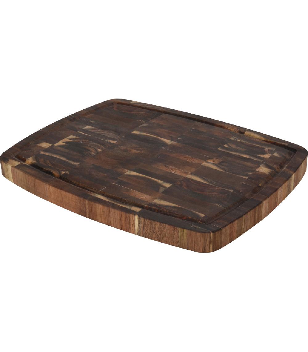 wadiga Planche à Découper Rectangulaire en Acacia