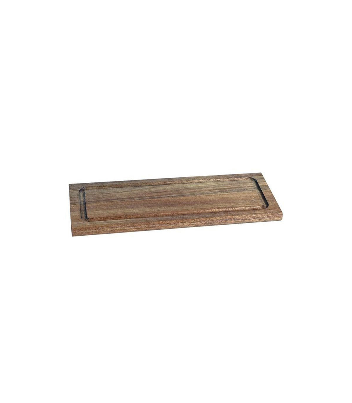 wadiga Planche Rectangulaire Acacia - 33x13cm