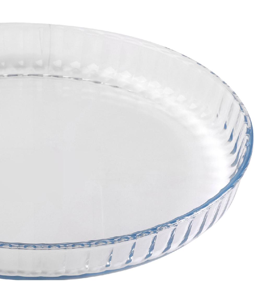 Wadiga Plat à Tarte En Verre 31cm