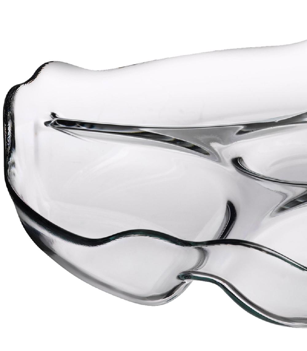 Wadiga Plateau Apéritif En Verre 25x25x4cm