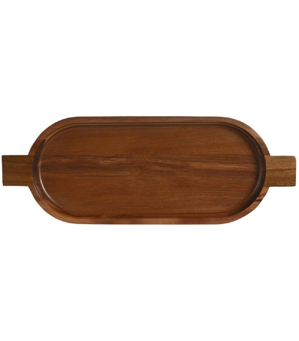 Wadiga Plateau En Bois D'acacia 48.5x18x3.5cm