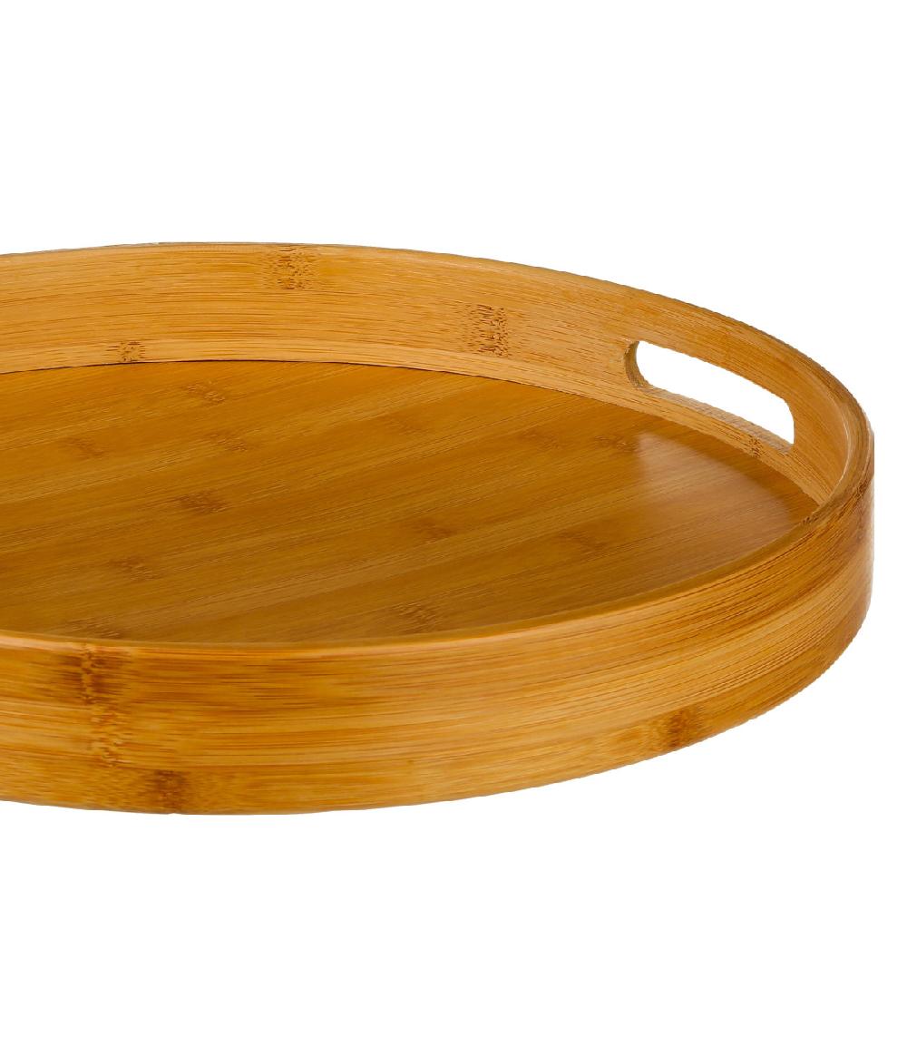 Wadiga Plateau Rond En Bambou - 40cm