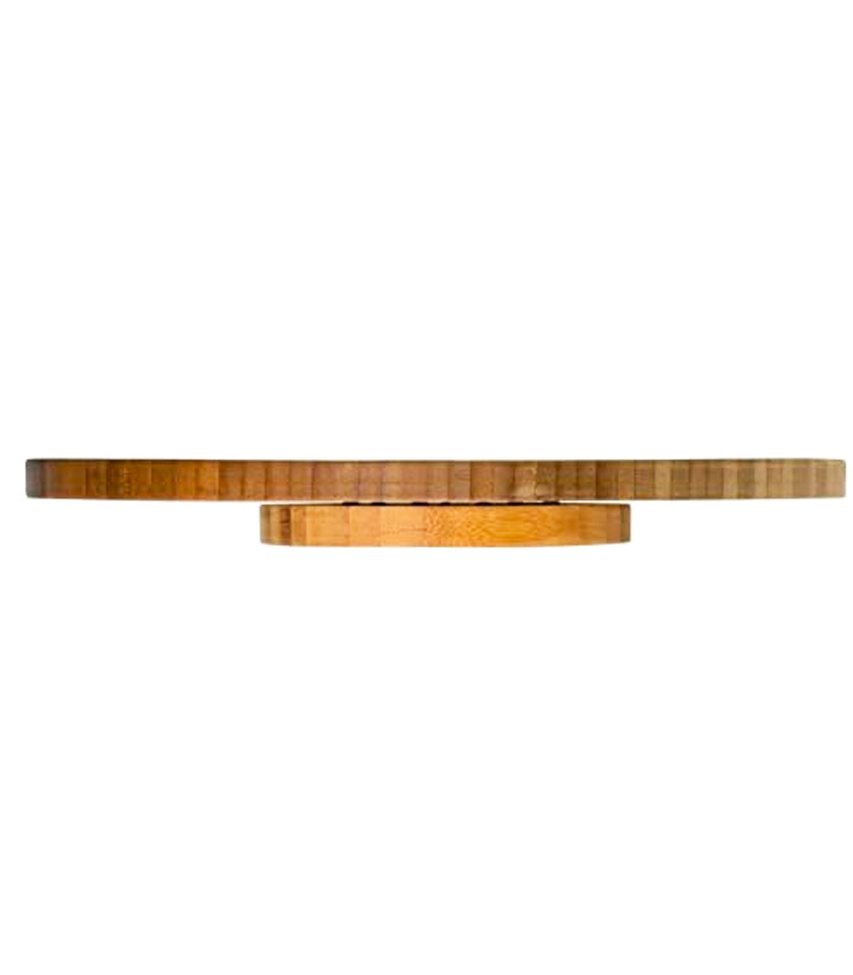 Wadiga Plateau Rond En Bambou Rotatif 50cm