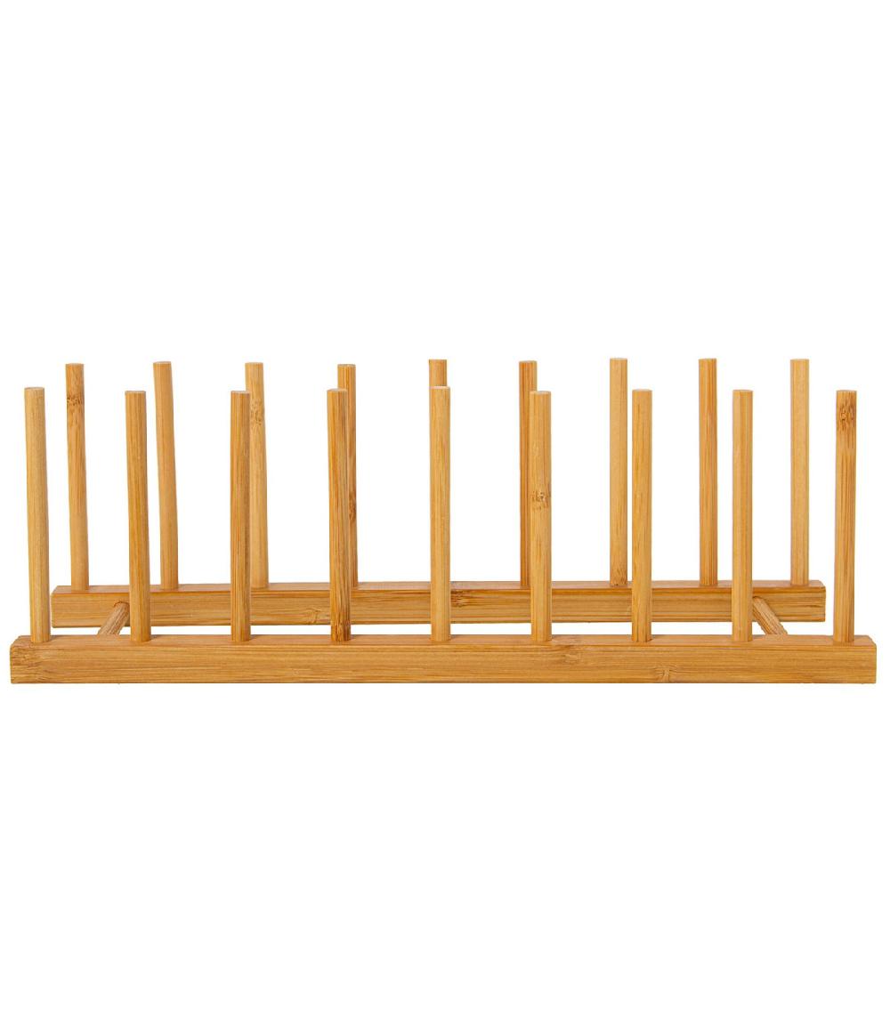 Wadiga Porte Assiettes En Bois 8 Assiettes