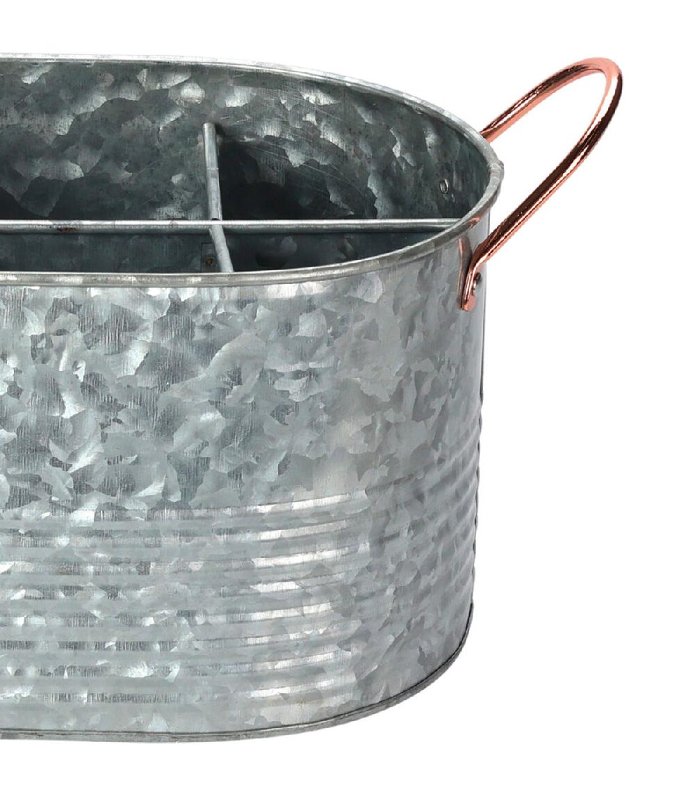 Wadiga Porte Bouteilles Métal Zinc 6 Bouteilles