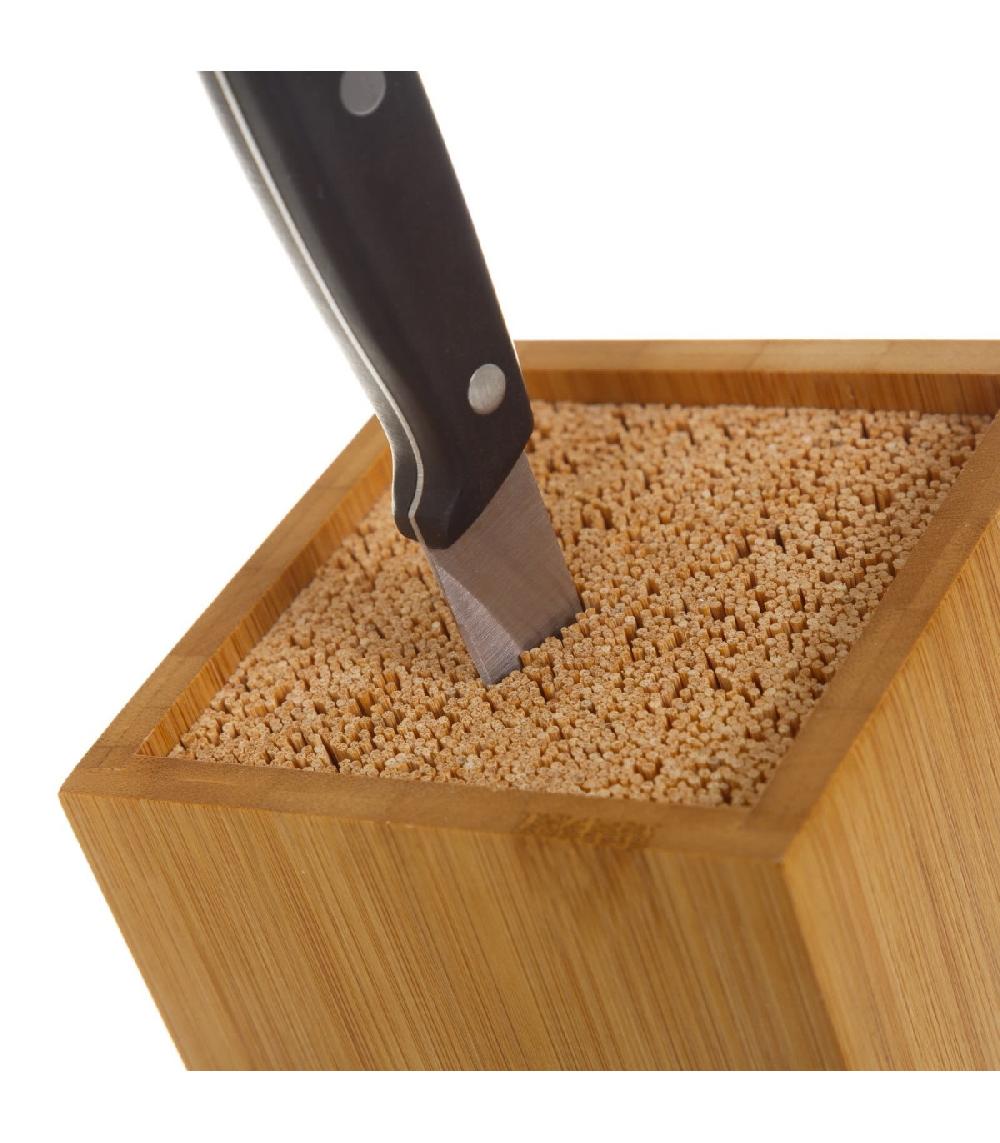 Wadiga Porte Couteaux Cuisine Bambou