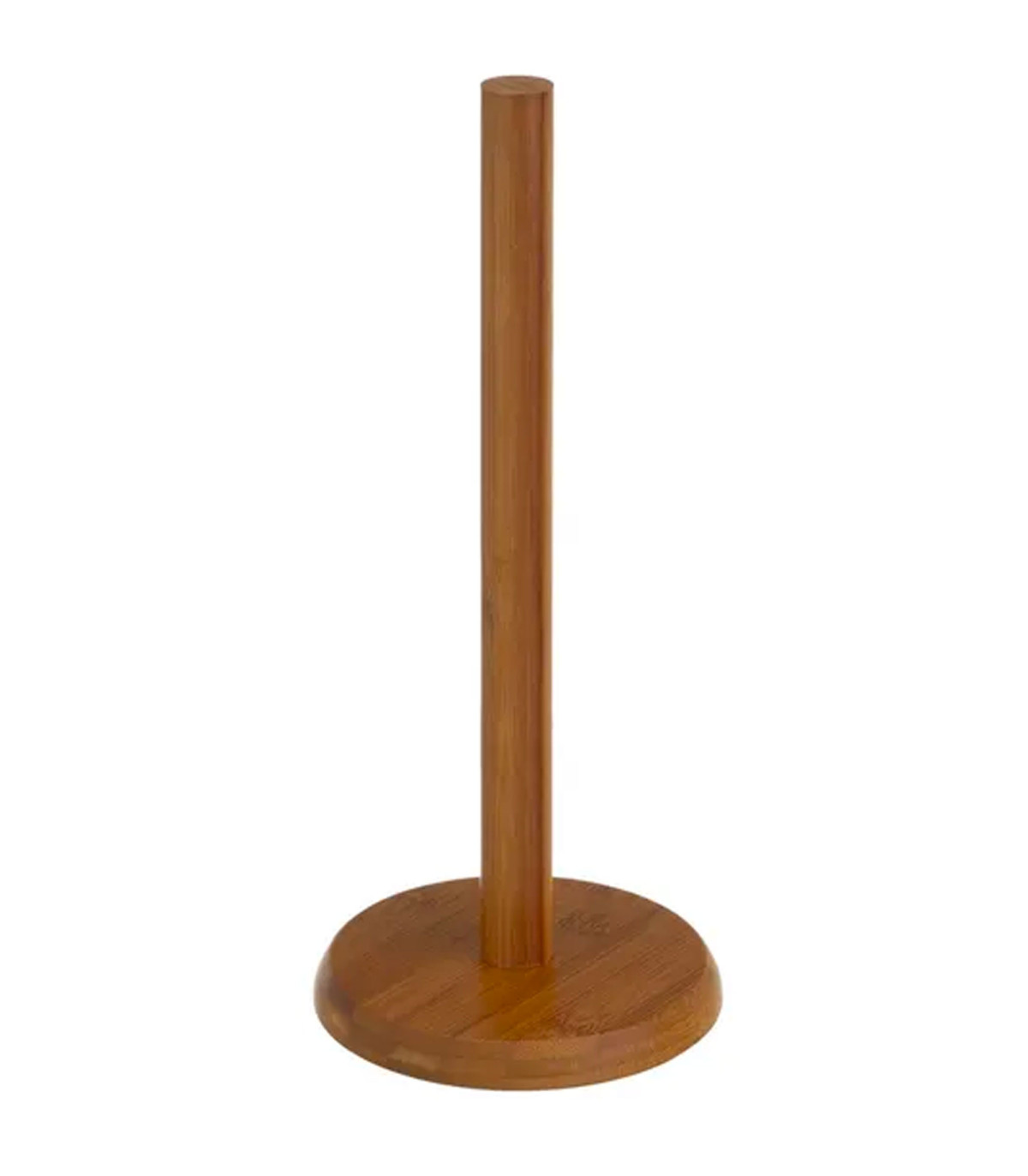 wadiga Porte essuie-tout bambou à poser 14x14x32cm