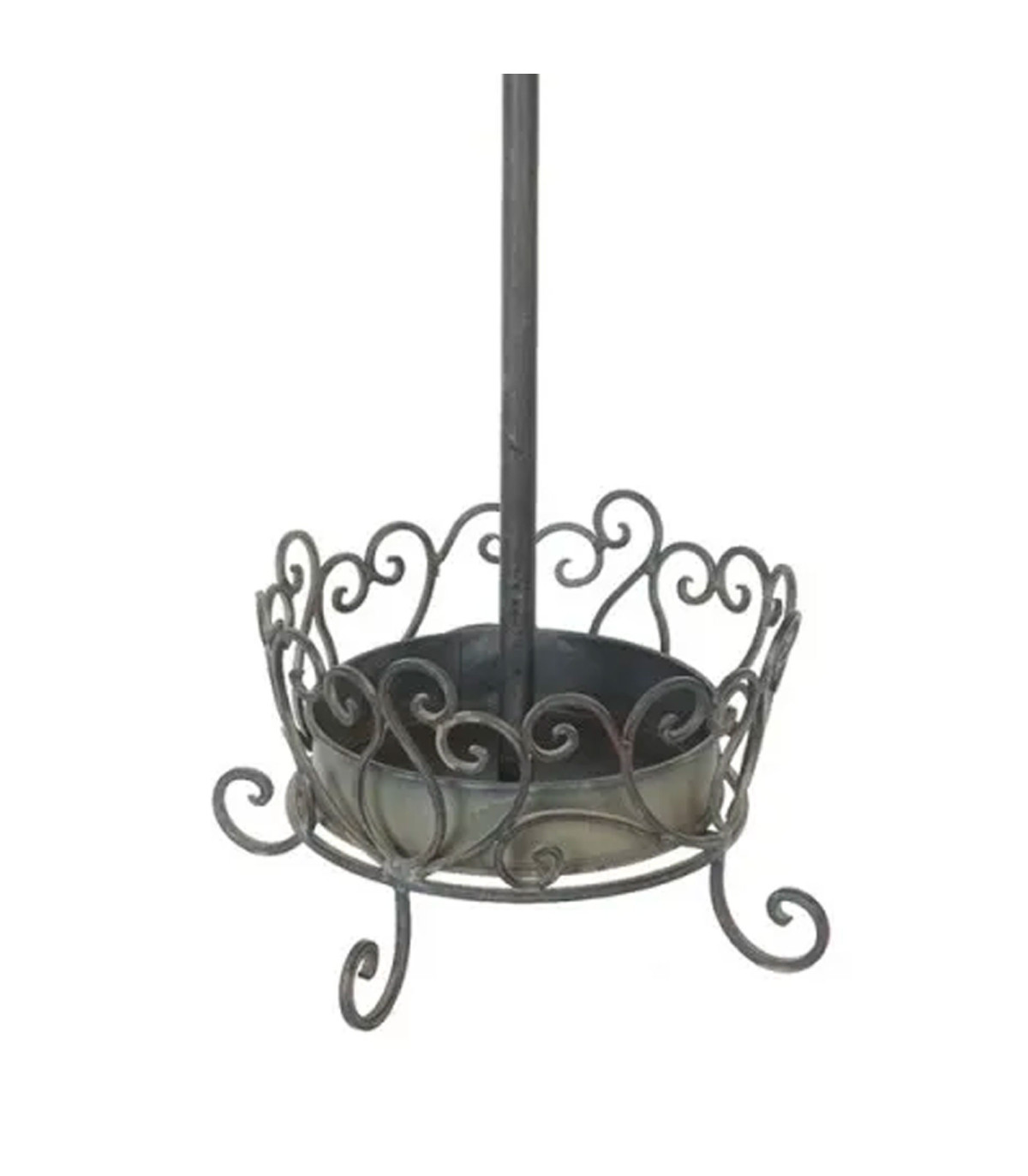 Wadiga Porte Parapluie En Fer Gris 30x30x68cm