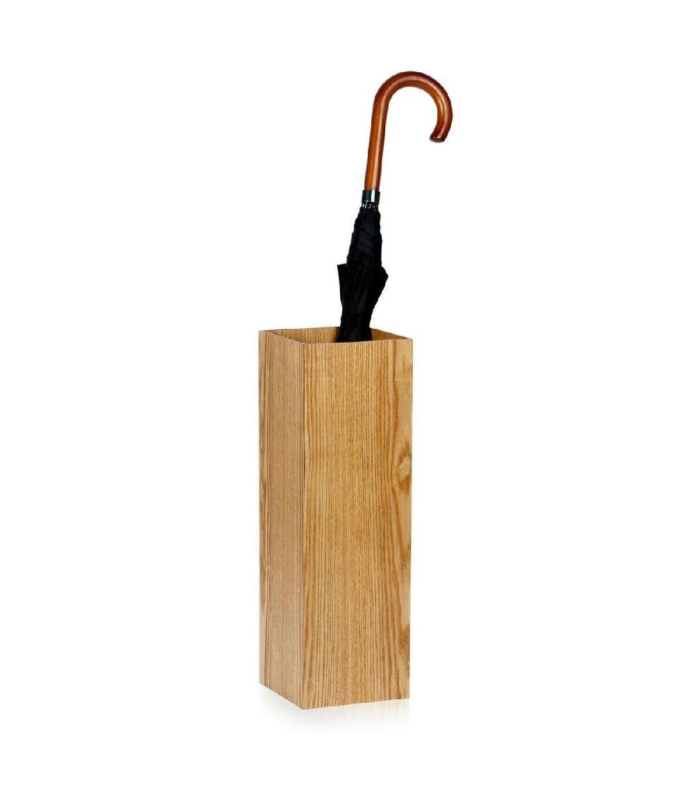 Wadiga Porte-Parapluies Carré En Bois De Saule