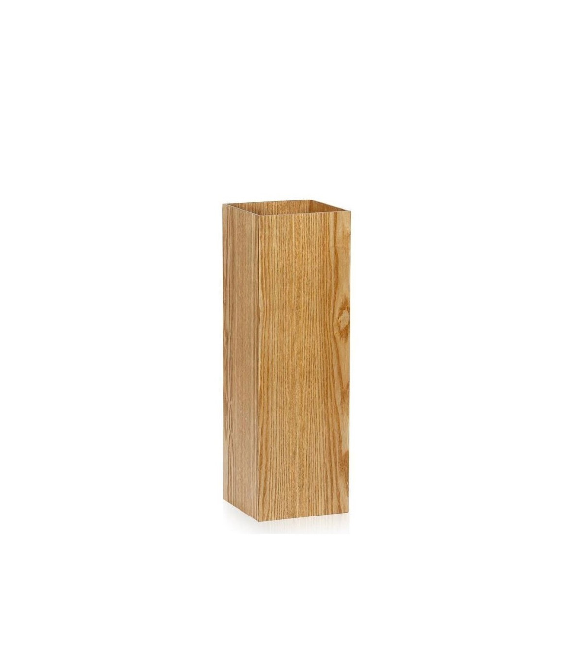 wadiga Porte-Parapluies Carré en Bois de Saule