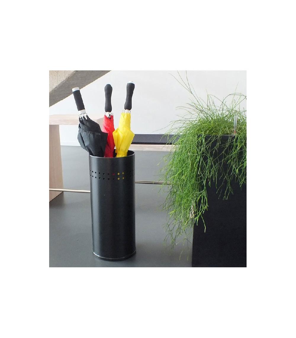 Wadiga Porte Parapluies Rond En Métal Noir Graphit