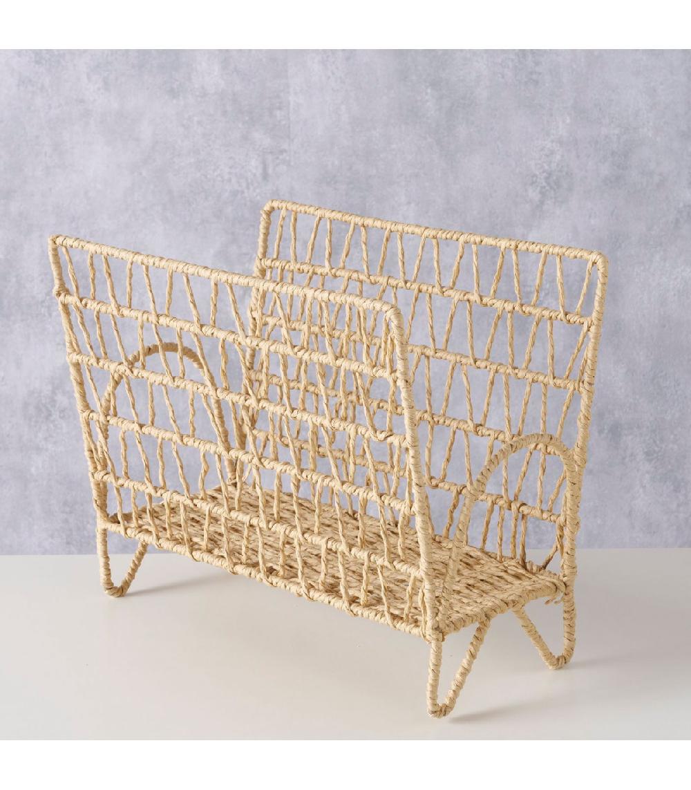 Wadiga Porte-revue Cordes 29x22x39cm