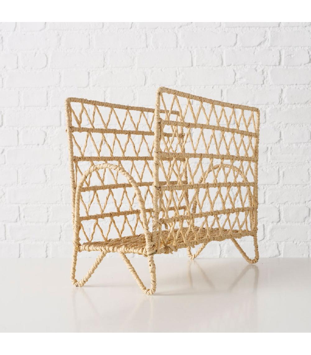 Wadiga Porte-revue Cordes 29x22x39cm