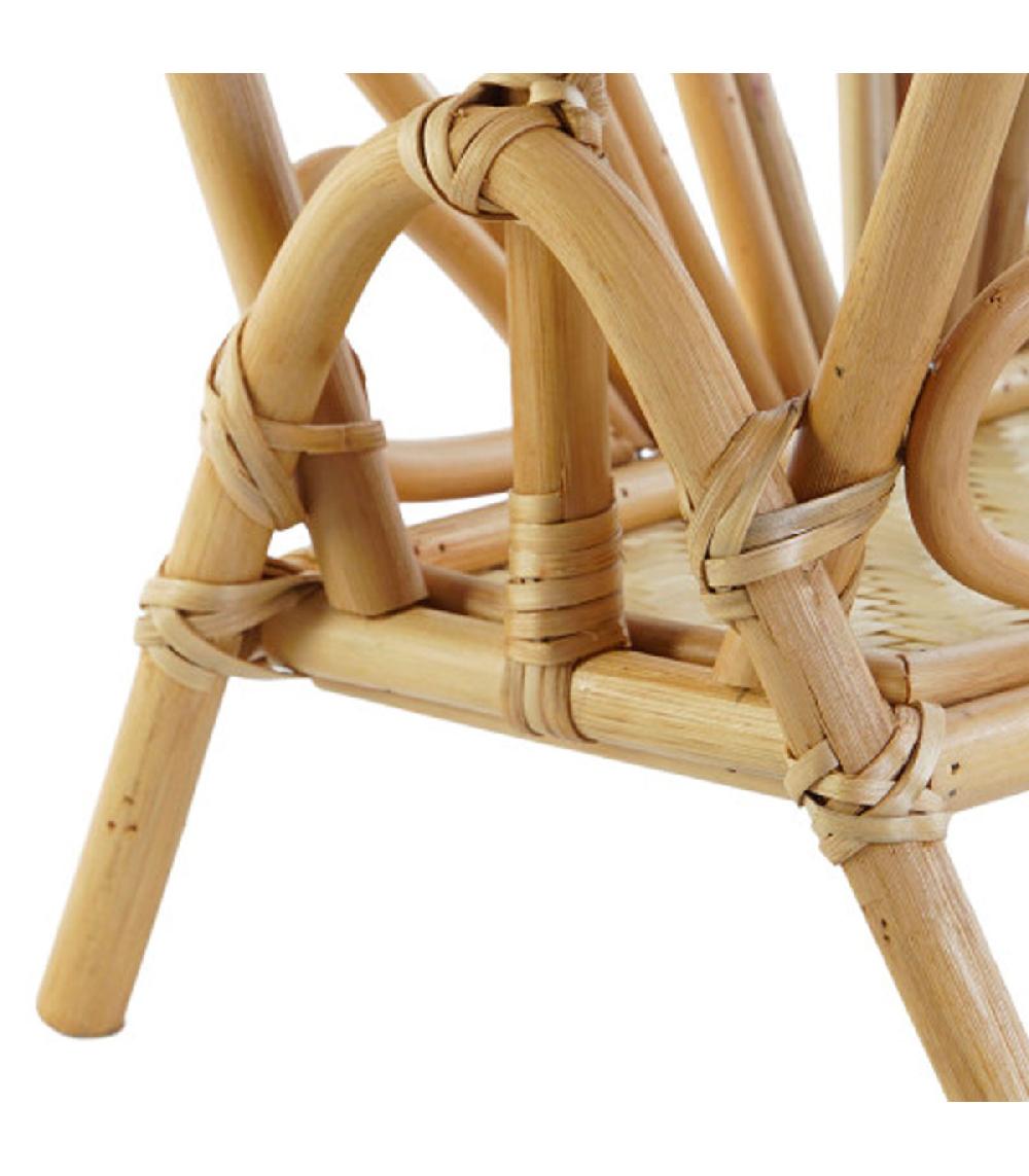 Wadiga Porte Revues En Rotin 44x27x41cm