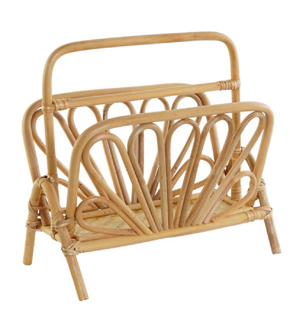 wadiga Porte revues en rotin 44x27x41cm