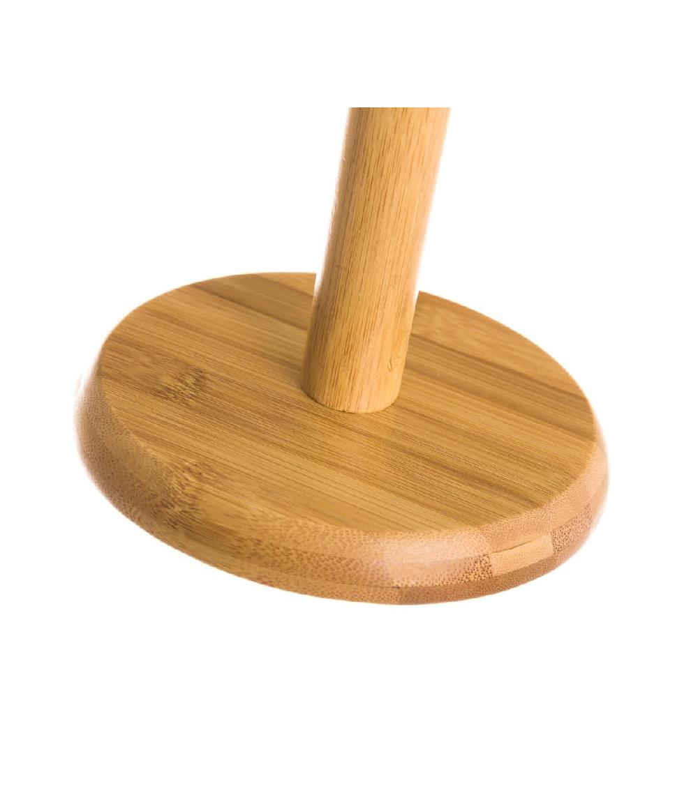 Wadiga Porte Rouleau Essuie-tout Bambou