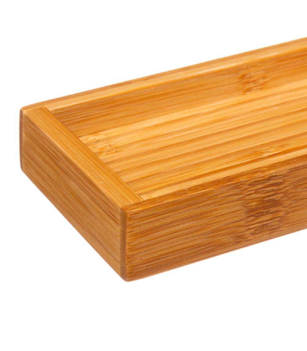 Wadiga Porte Savon Bambou - 12.3x8x2.5cm