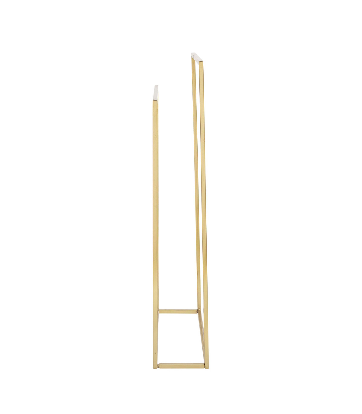 Wadiga Porte-Serviette Métal Doré