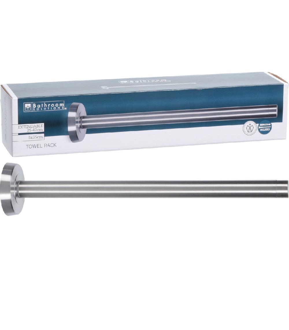 Wadiga Porte-Serviettes Mural En Inox 1 Bras