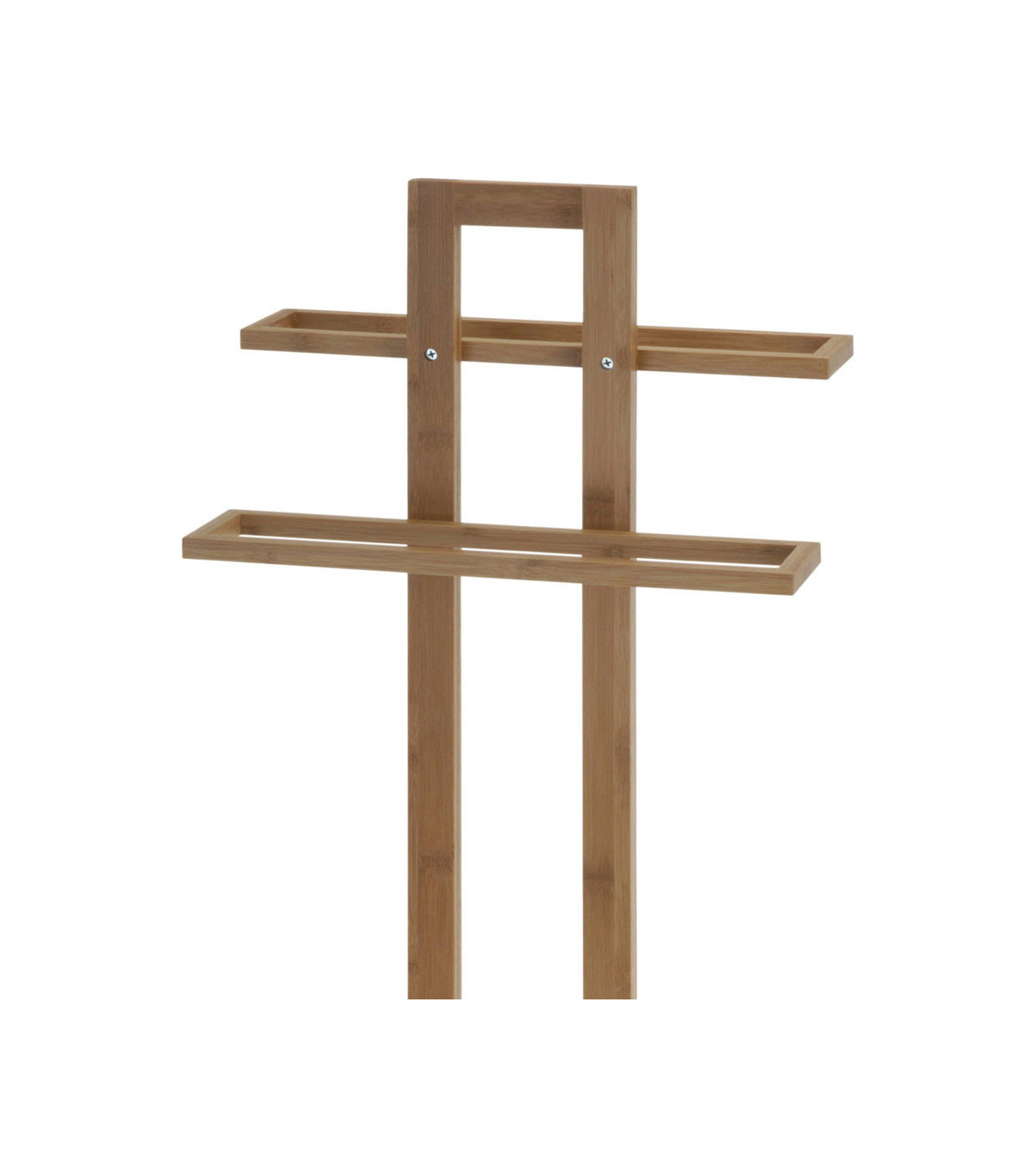 Wadiga Porte-Serviettes Sur Pied En Bambou