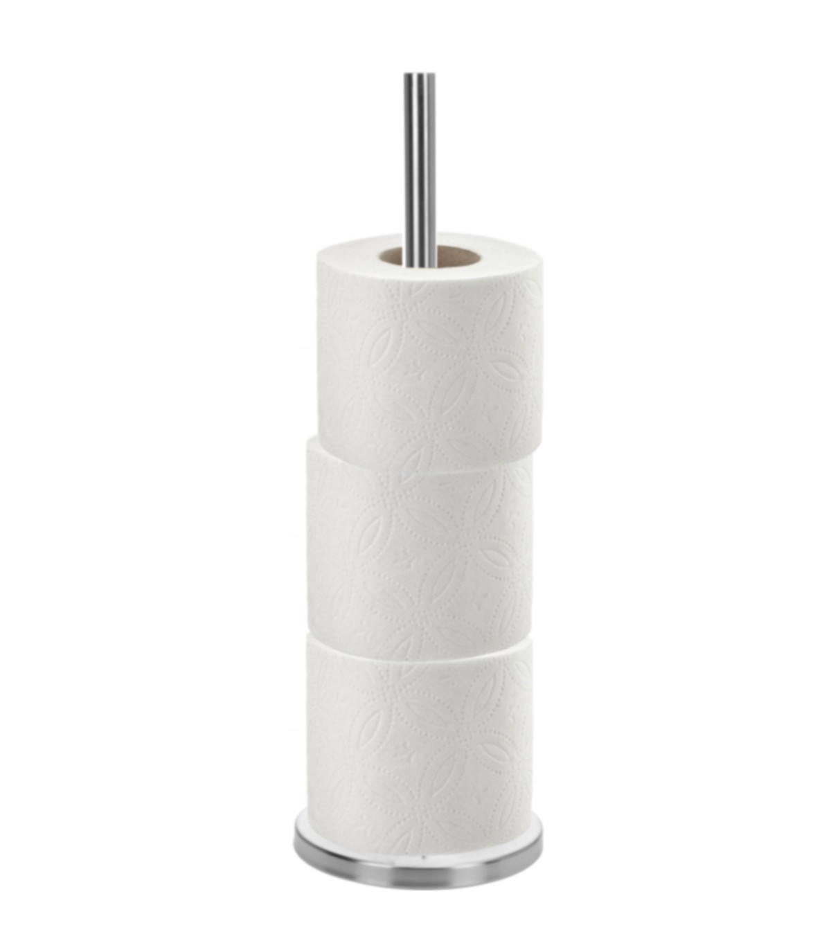 Wadiga Porte Stock Rouleaux Papier WC En Inox