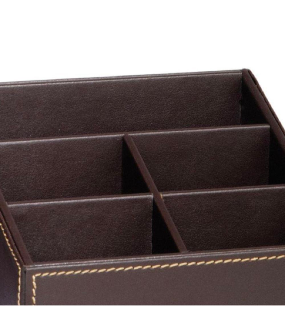 Wadiga Porte Télécommandes En Similicuir Marron