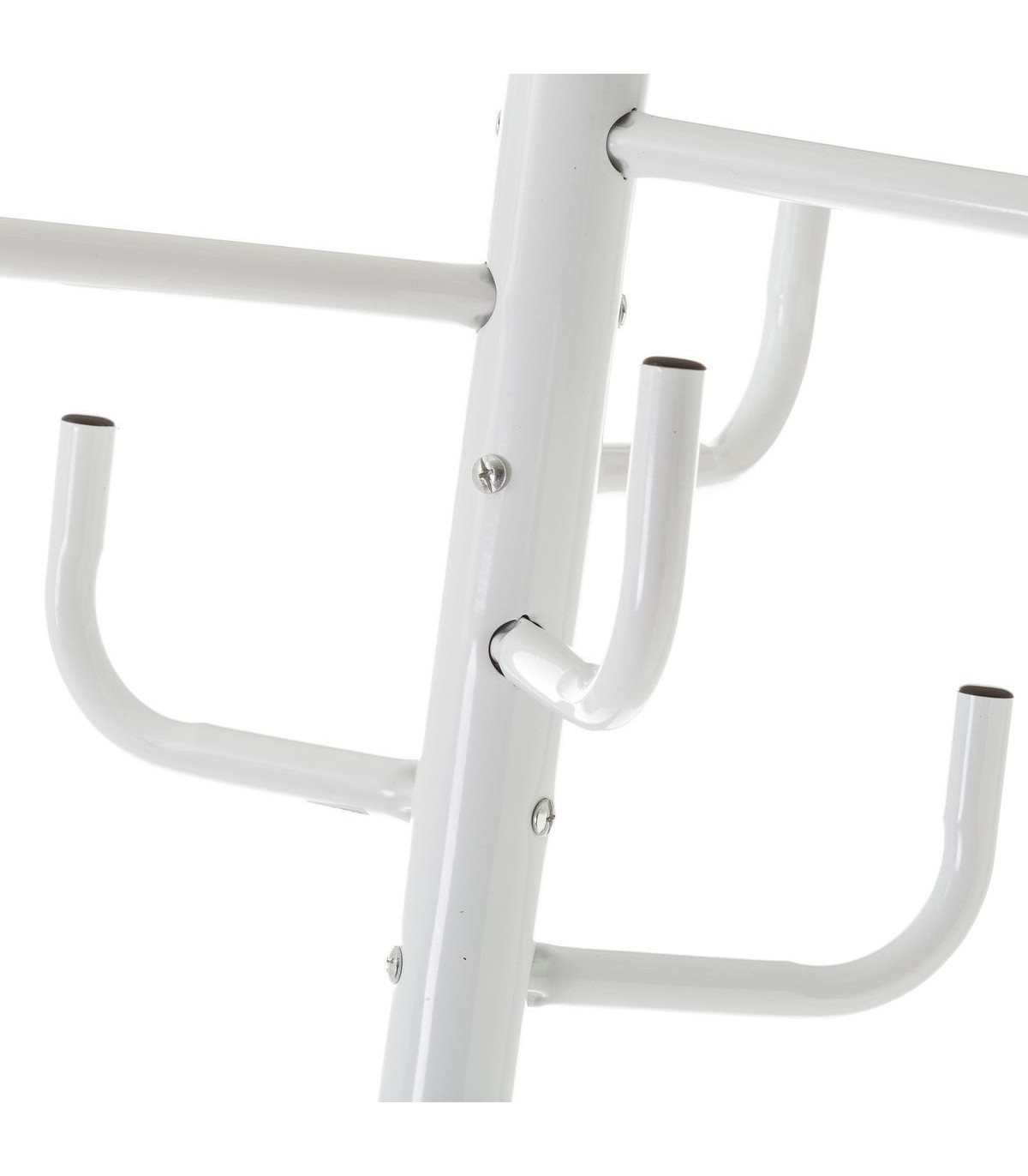 Wadiga Portemanteau Sur Pied Métal Blanc