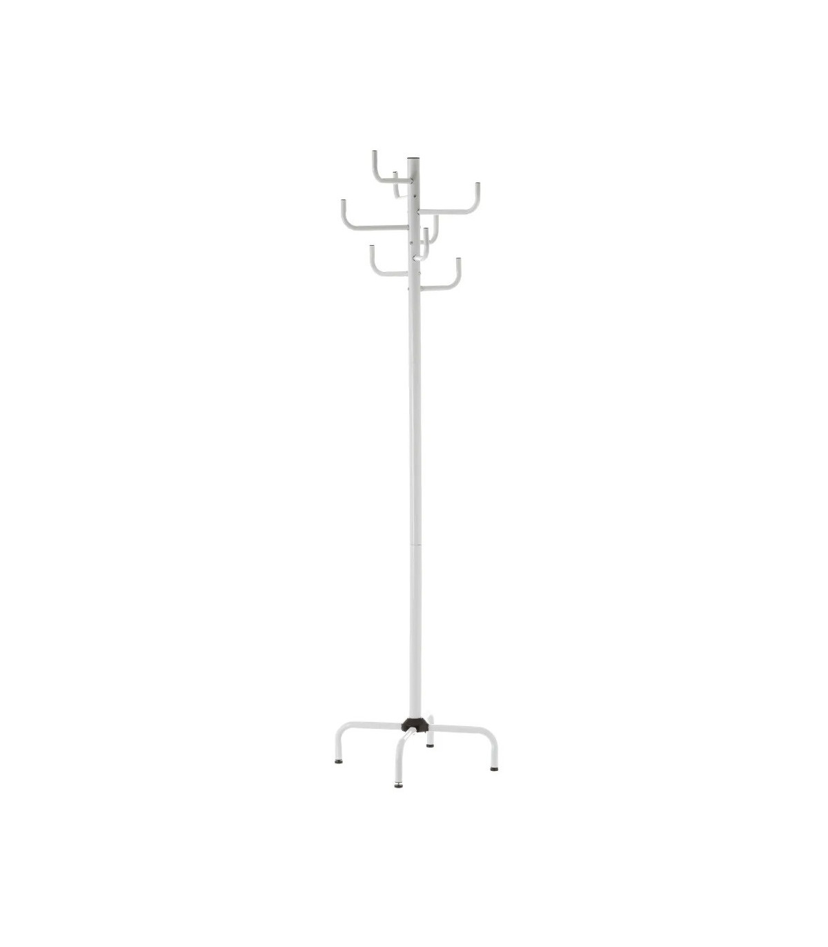 wadiga Portemanteau sur pied métal blanc