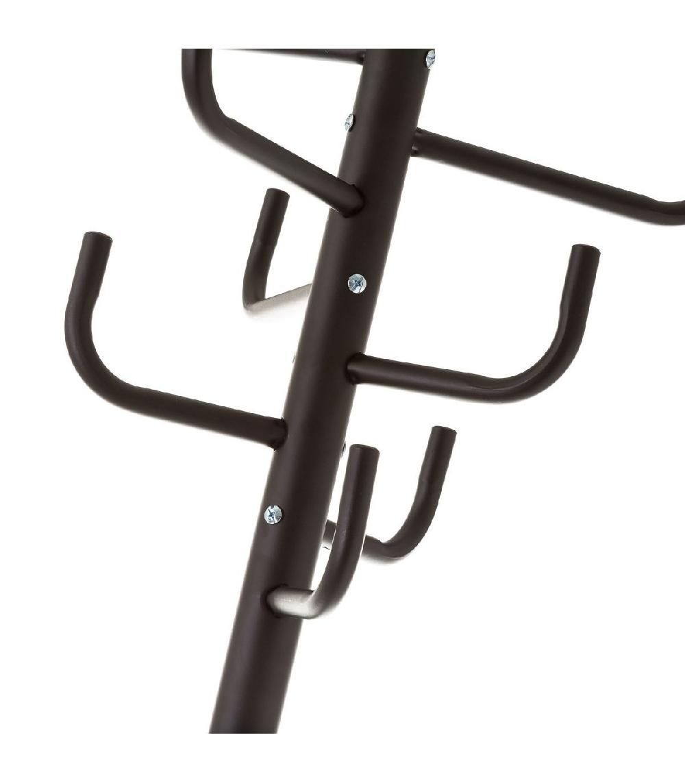 Wadiga Portemanteau Sur Pied Métal Noir