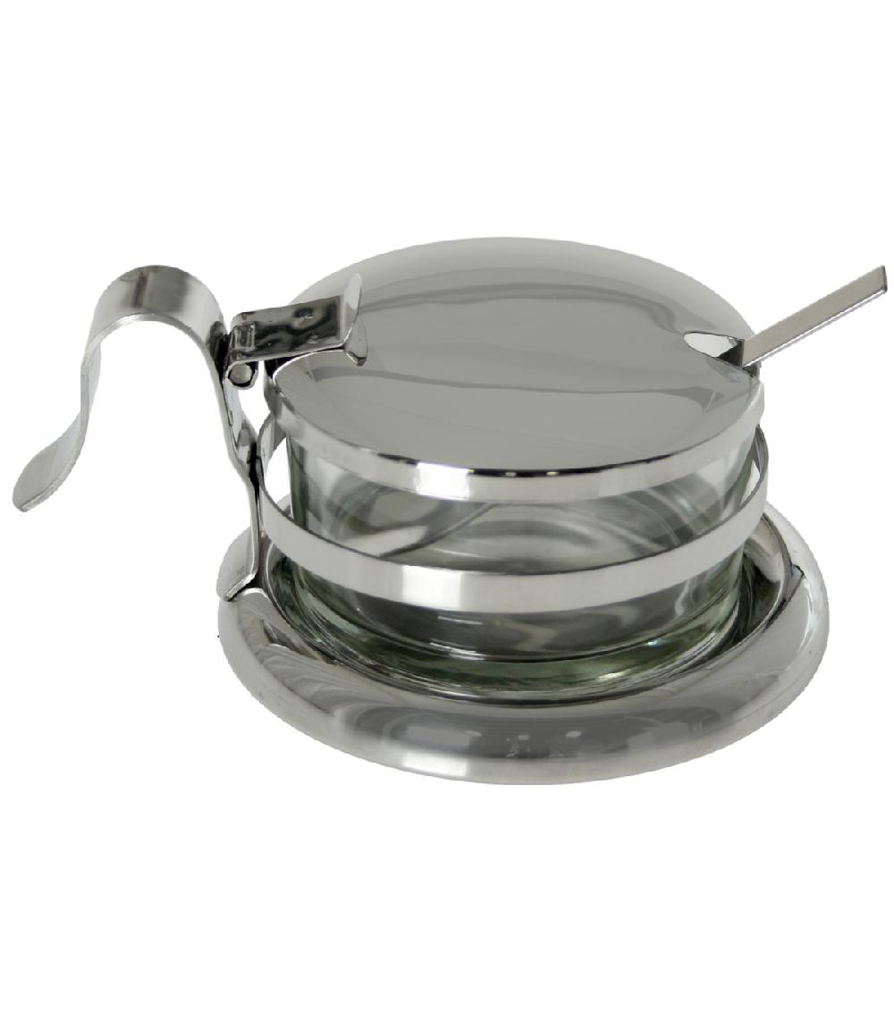 wadiga Pot à parmesan verre avec cuillère