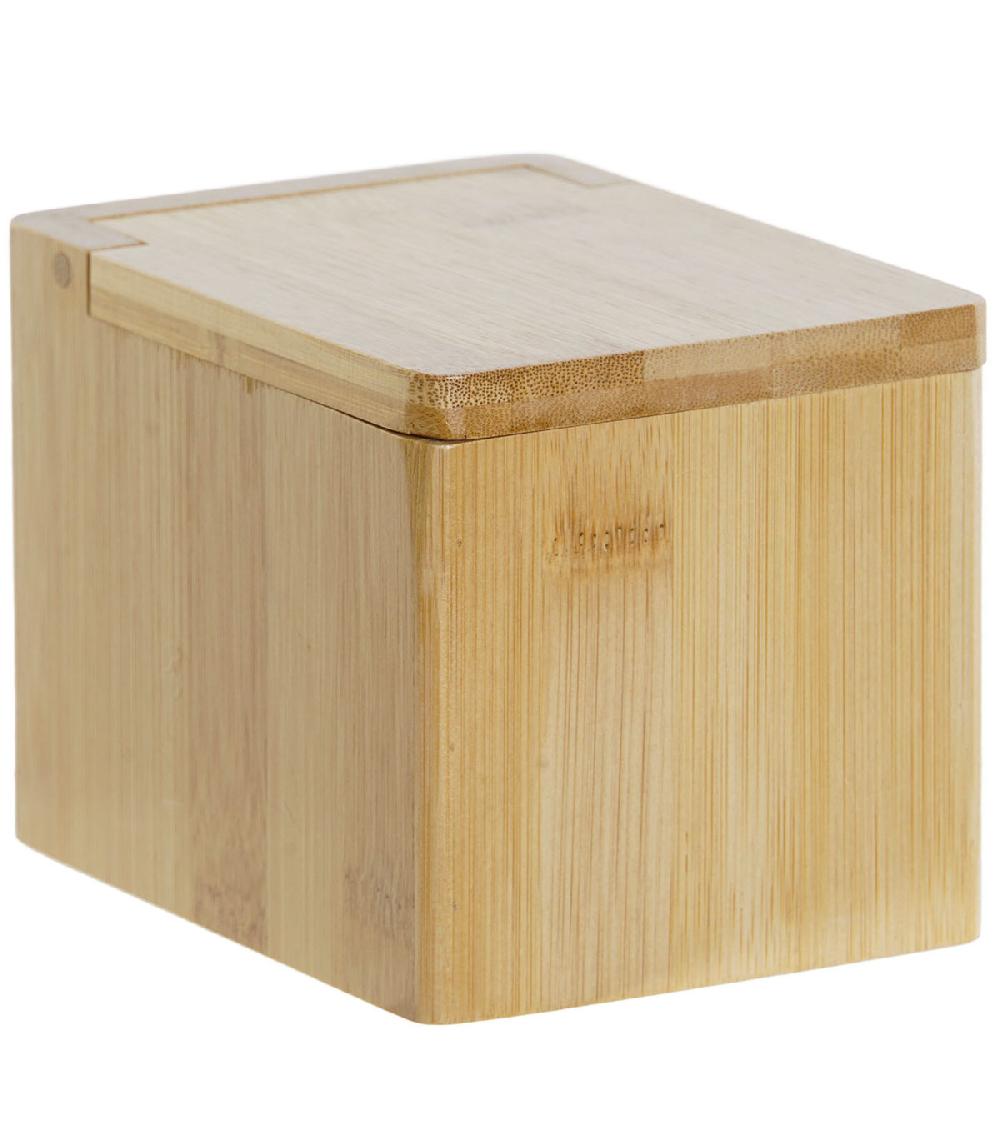wadiga Pot à sel bambou 10x13x10cm