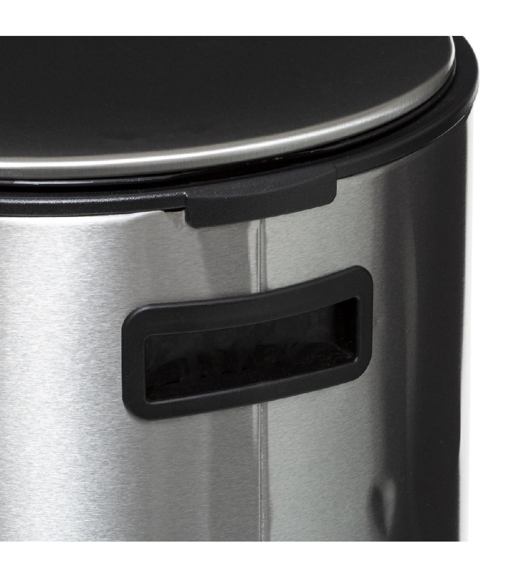 Wadiga Poubelle De Cuisine Ronde Inox - 30L