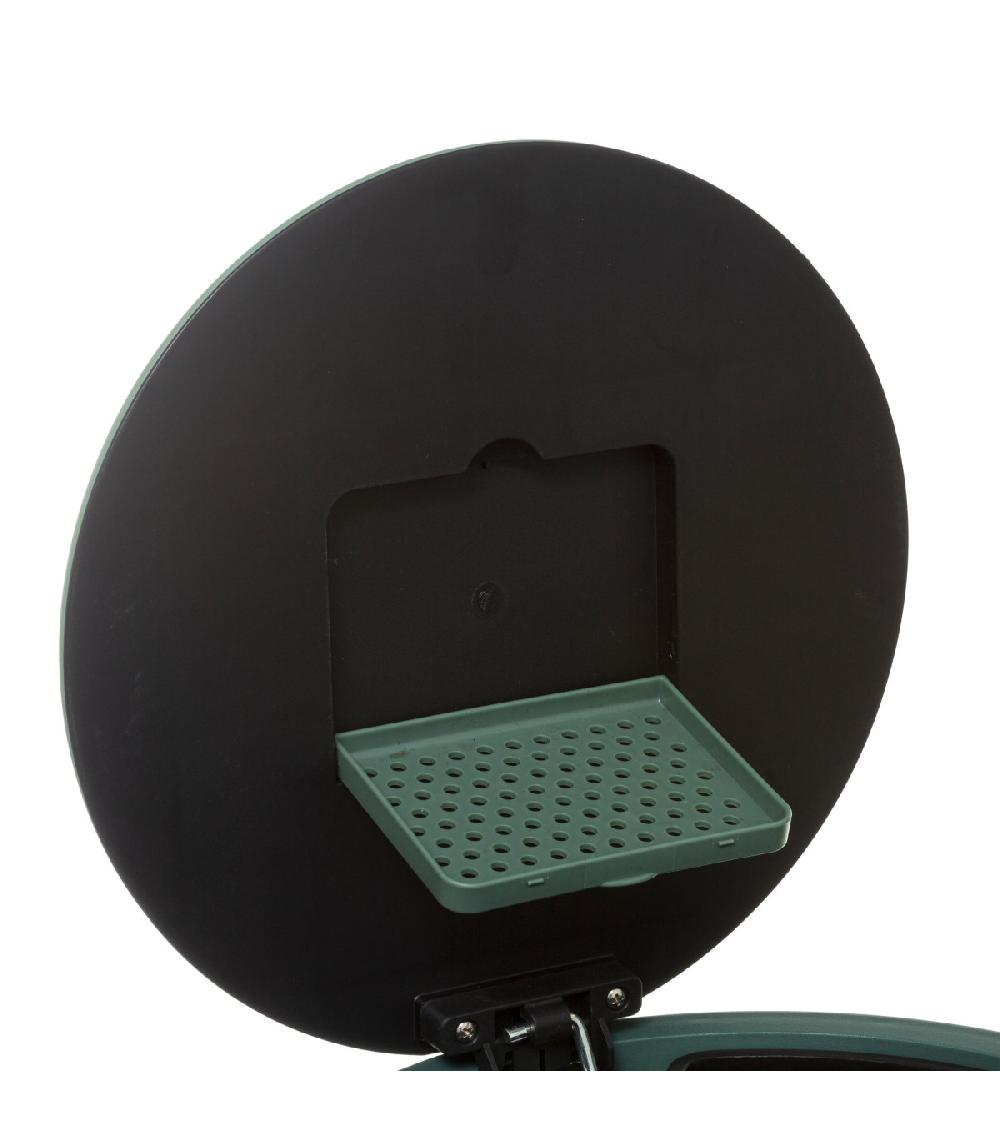 Wadiga Poubelle De Cuisine Ronde Verte - 30L