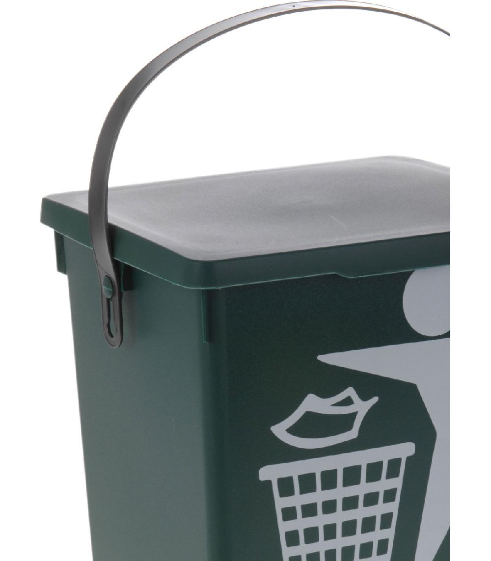 Wadiga Poubelle De Table / Seau à Compost Vert - 5L