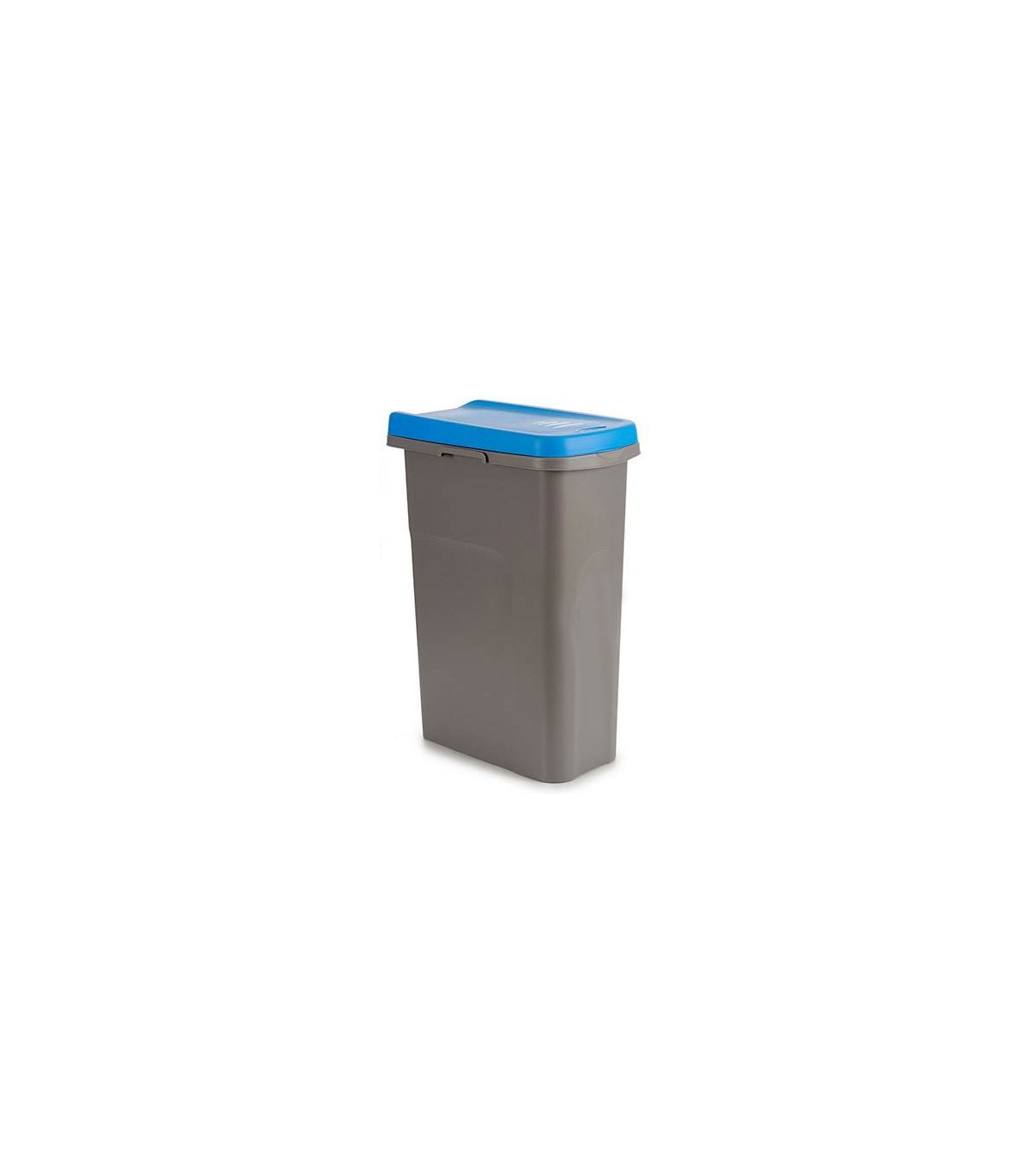 wadiga Poubelle de Tri Sélectif à Rabat Bleu - 25L
