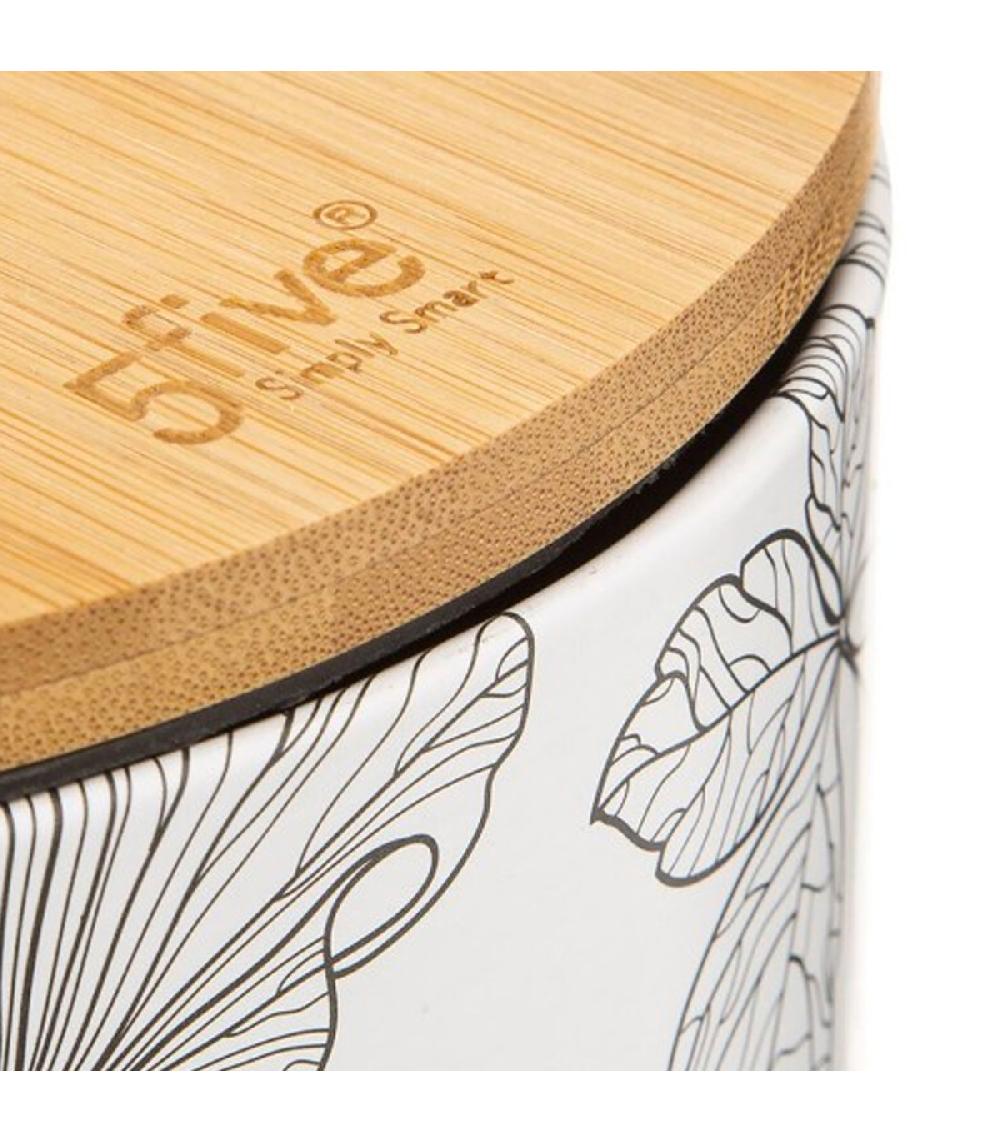 Wadiga Poubelle Salle De Bain Motif Floral 3L